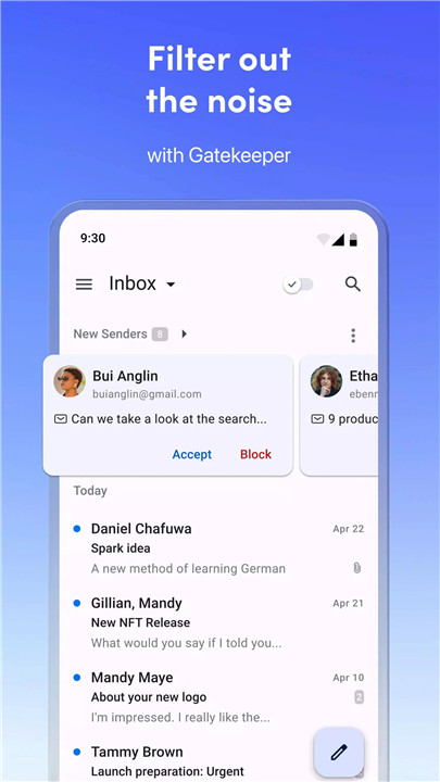 Spark Mail – AI Email Inbox screenshot