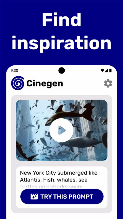 Cinegen screenshot