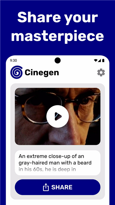 Cinegen screenshot