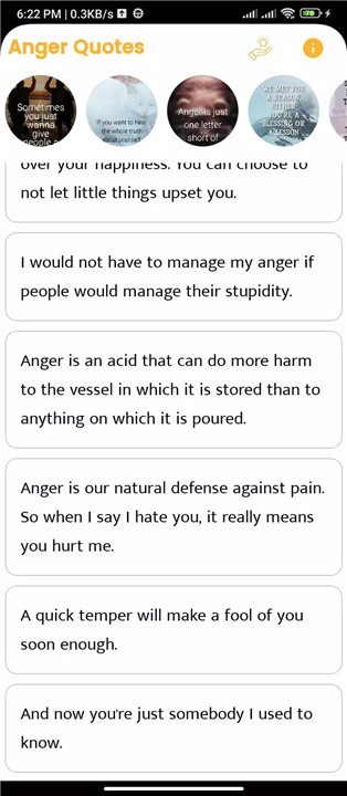 Anger Quotes screenshot