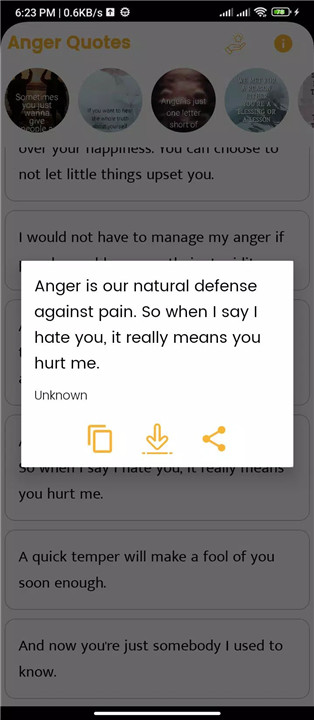 Anger Quotes screenshot