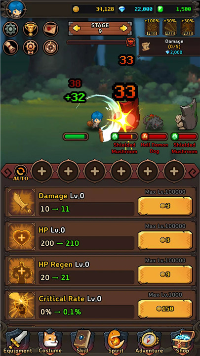 Dragon Slayer : IDLE RPG screenshot