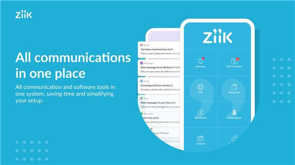 Ziik - The Social Intranet screenshot