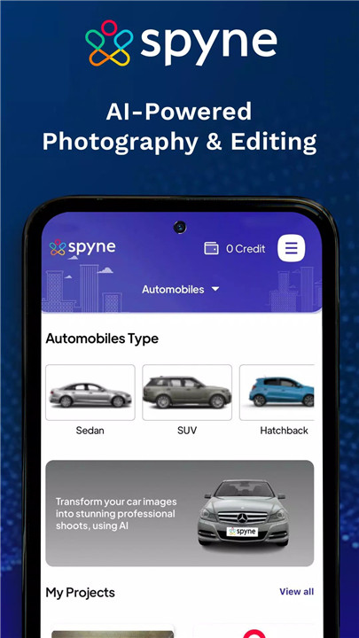 Spyne Automotive screenshot