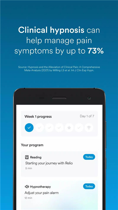 Relio: Back Pain Management screenshot