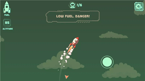 Mars dunes: tiny wings mission screenshot