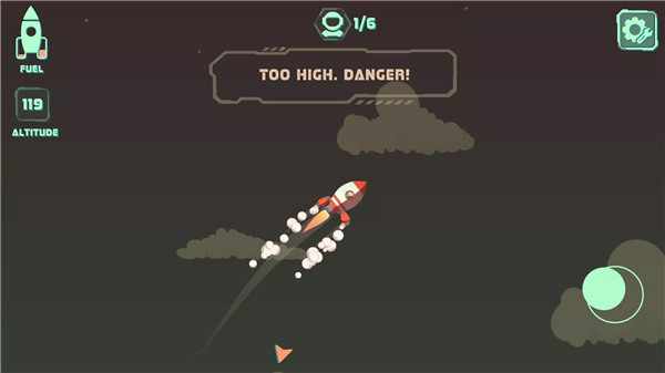 Mars dunes: tiny wings mission screenshot