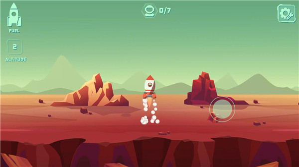 Mars dunes: tiny wings mission screenshot