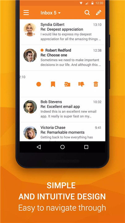 Universal Email App screenshot