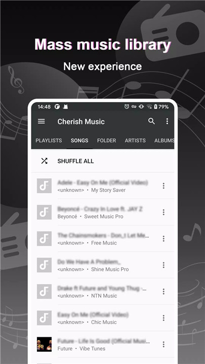 Cherish Music screenshot