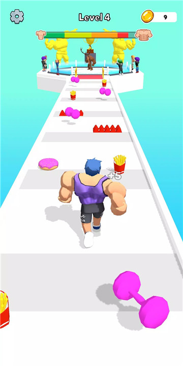 Strong Man Race Run screenshot