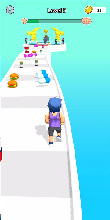 Strong Man Race Run screenshot