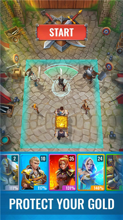 Raid & Rush - Heroes idle RPG screenshot