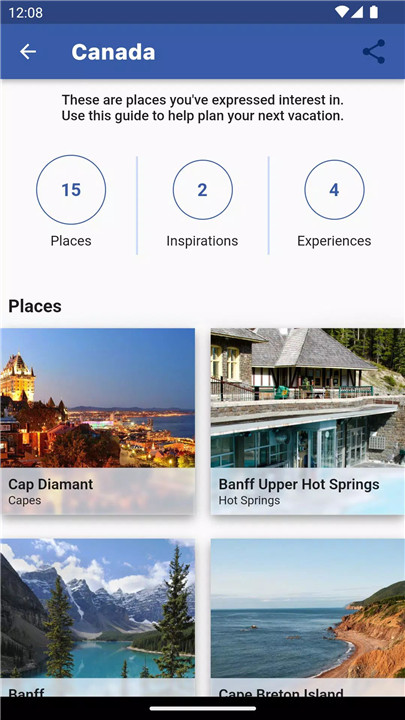 Visited: Map Your Travels screenshot