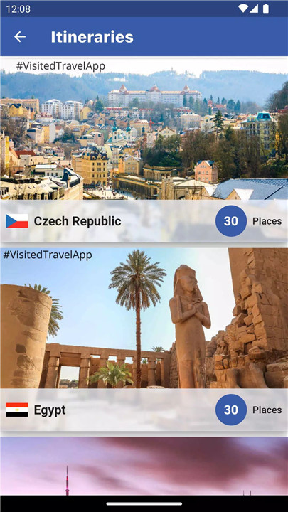 Visited: Map Your Travels screenshot