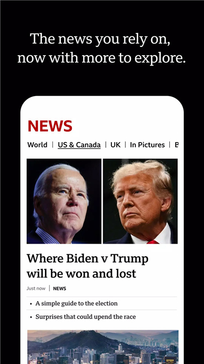 BBC：World News & Stories screenshot