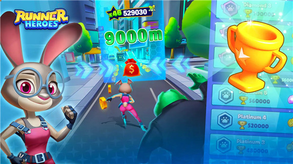 Runner Heroes screenshot