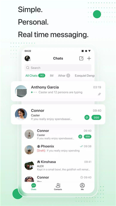 Enigma Messenger screenshot