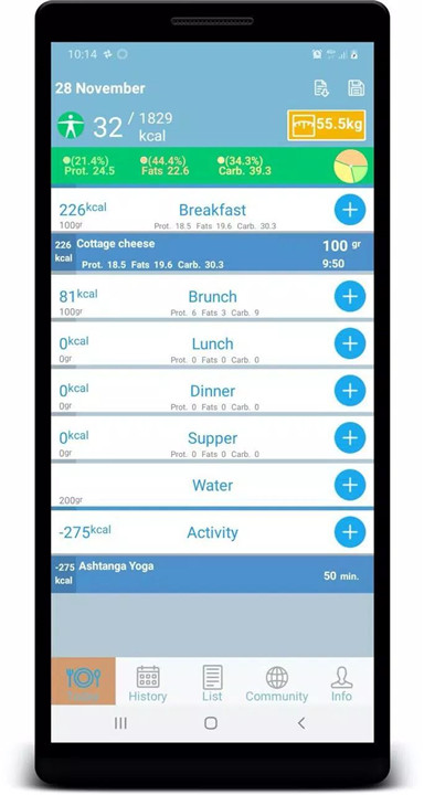 DietGram - Calorie Calculator screenshot