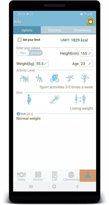 DietGram - Calorie Calculator screenshot