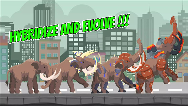 Hybrid Mammoth: City Rampage screenshot