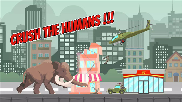 Hybrid Mammoth: City Rampage screenshot