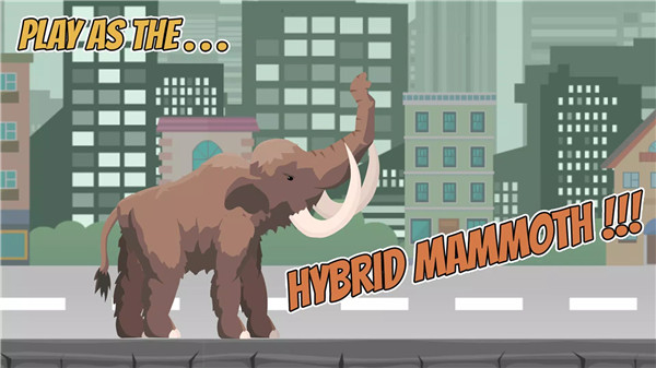 Hybrid Mammoth: City Rampage screenshot