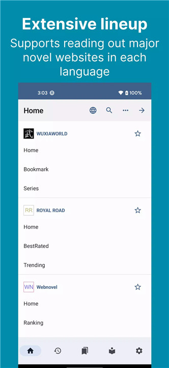 NovelVoice - Novels read aloud screenshot