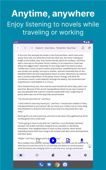 NovelVoice - Novels read aloud screenshot