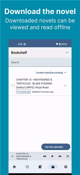 NovelVoice - Novels read aloud screenshot