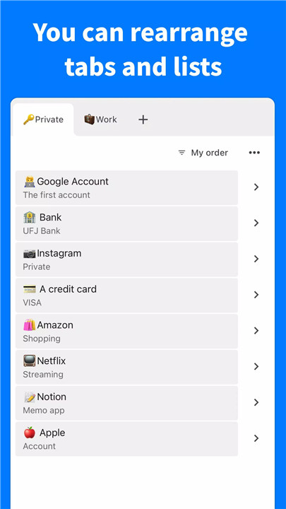 Password Manager - Clipboard screenshot