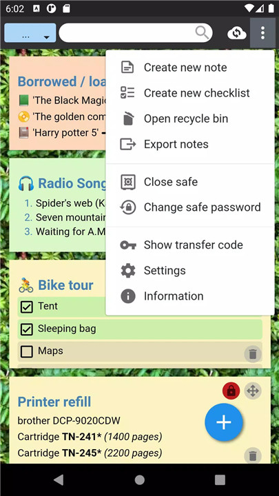 SilentNotes screenshot