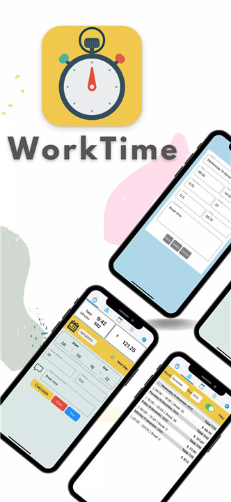 Work Time and Hours Tracker screenshot