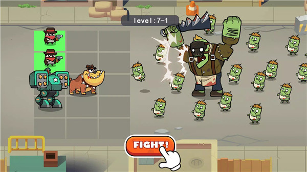 Merge Mech vs. Zombie Brawl screenshot