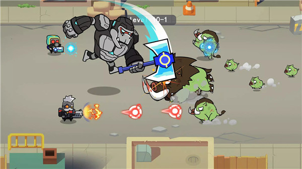 Merge Mech vs. Zombie Brawl screenshot