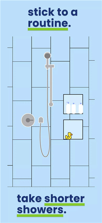 Bath timer: Shorter Showers screenshot