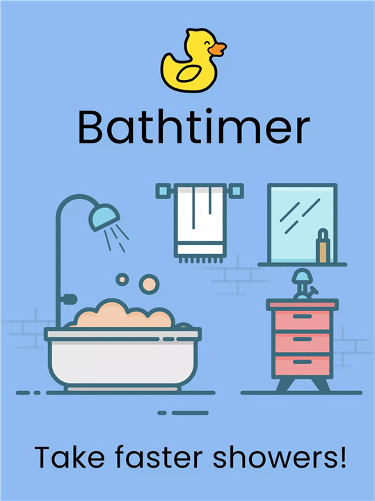 Bath timer: Shorter Showers screenshot