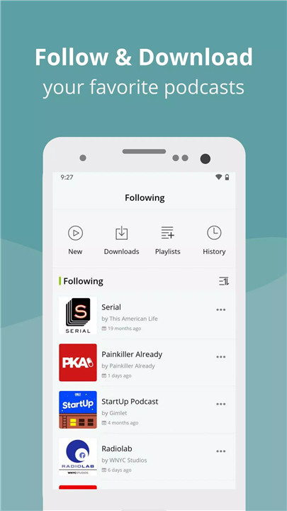 Podcast Player App - Podbean screenshot