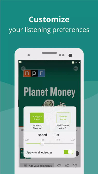 Podcast Player App - Podbean screenshot