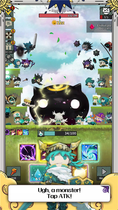 Tap Dragon: Little Knight Luna screenshot