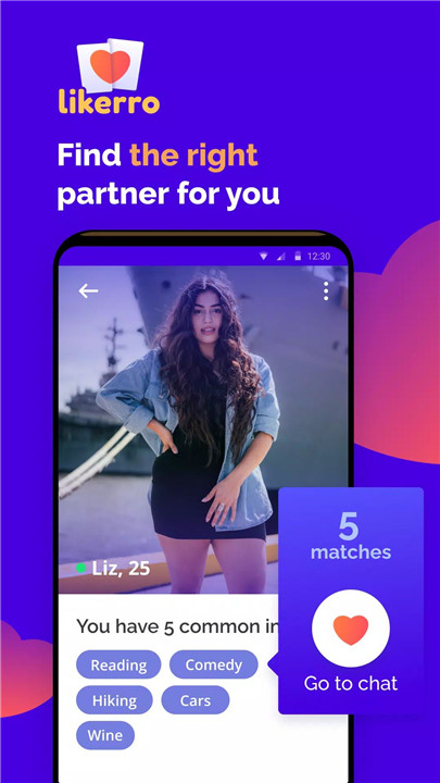 Likerro screenshot