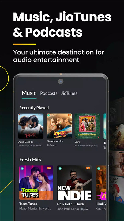 JioSaavn screenshot