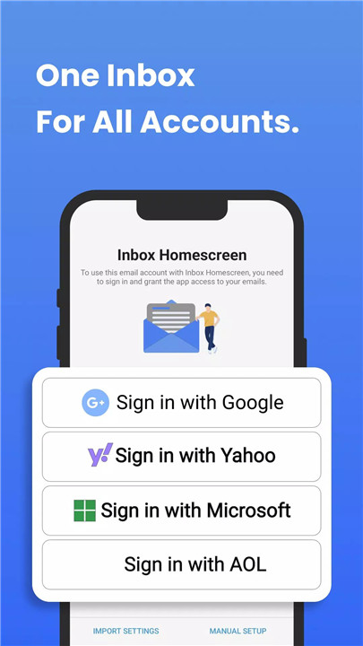 Inbox Homescreen screenshot