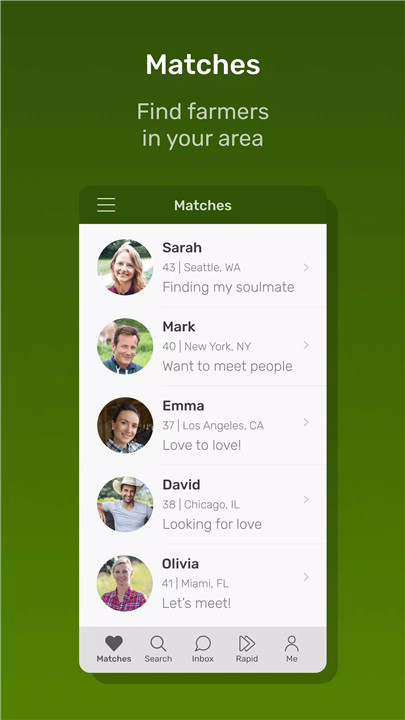 Farmers Dating Site App screenshot