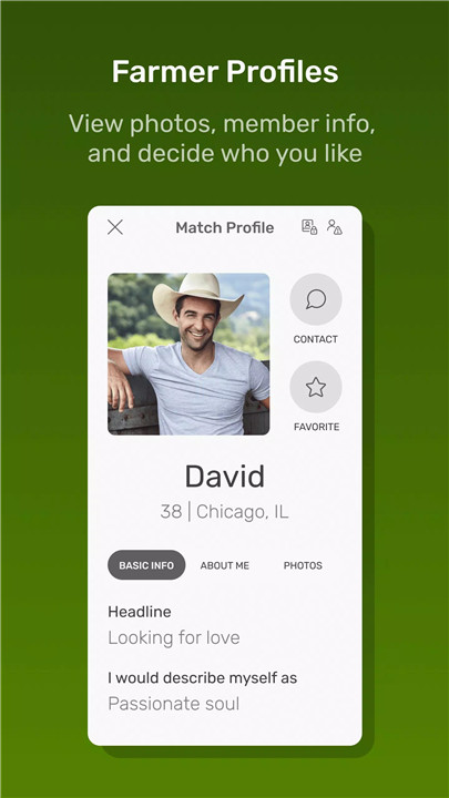 Farmers Dating Site App screenshot