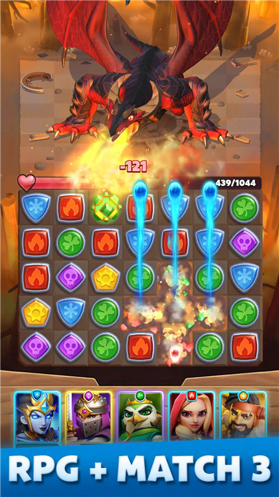 Puzzle Breakers: Champions War screenshot