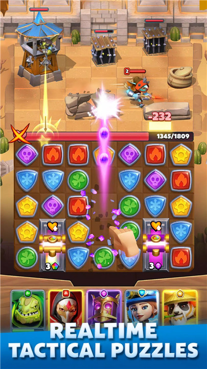 Puzzle Breakers: Champions War screenshot