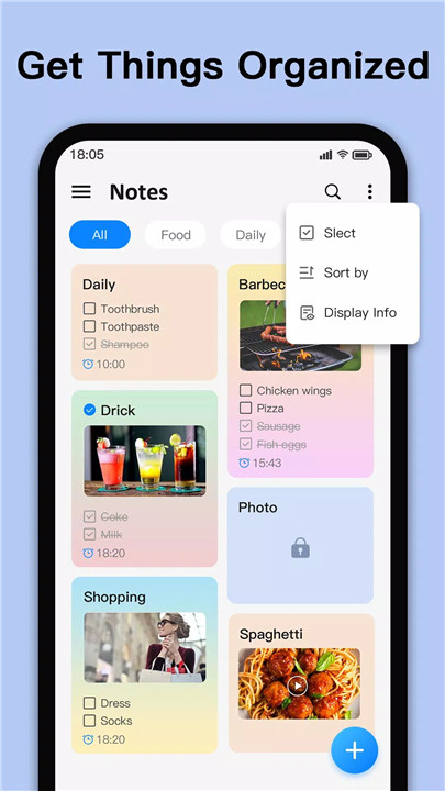 FastNotes screenshot