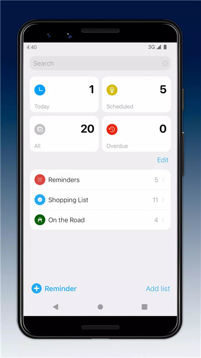 Reminders Lite screenshot