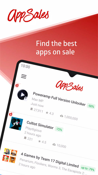 AppSales screenshot